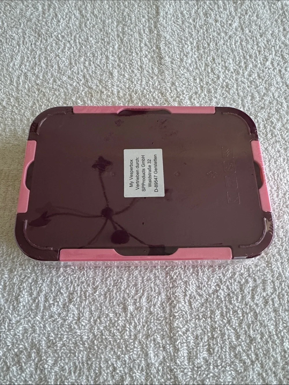 My Vesperbox Lite Pink Bento Lunch Box Food Storage Container